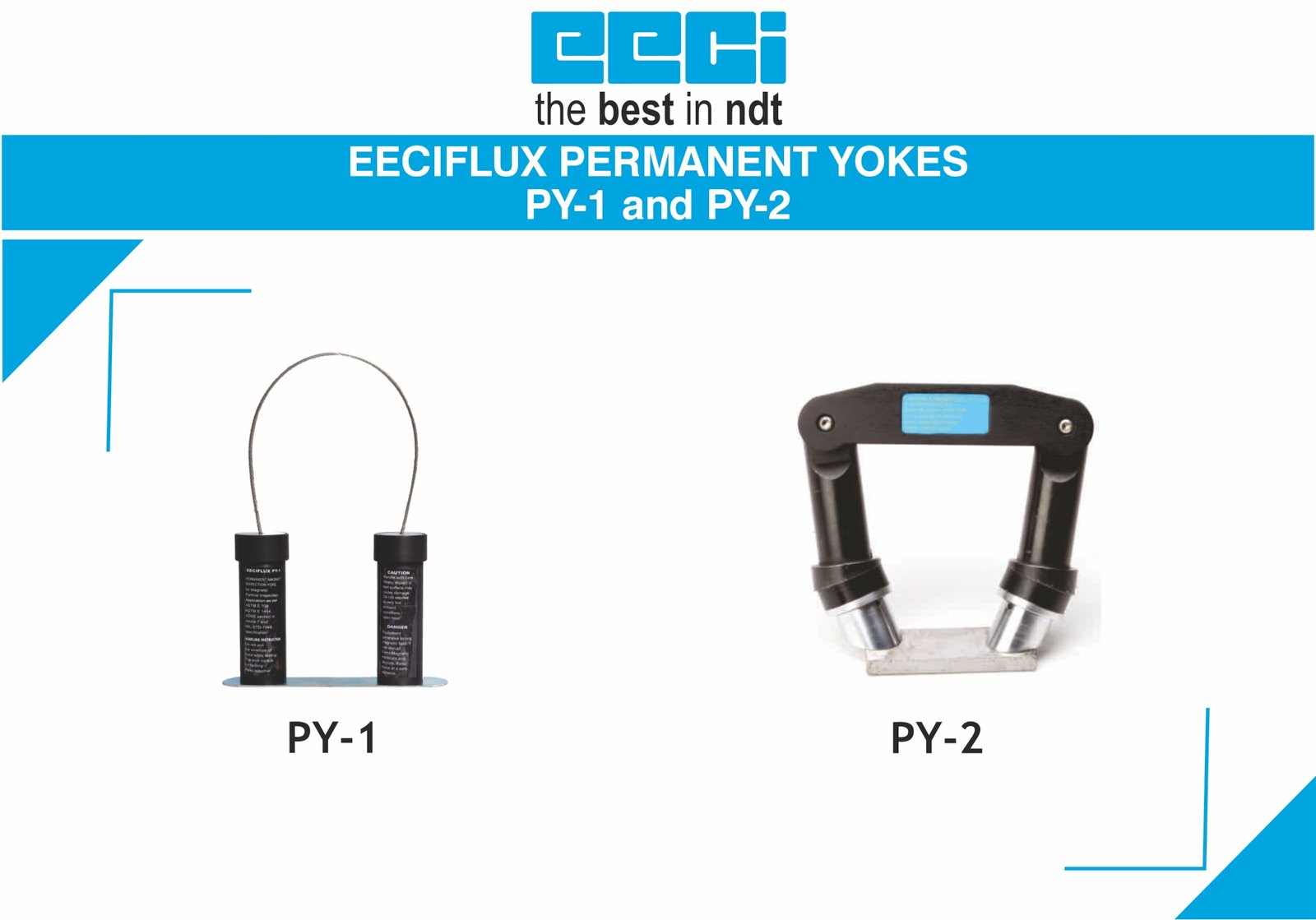 EECIFLUX PERMANENT YOKES – PY-1 AND PY-2